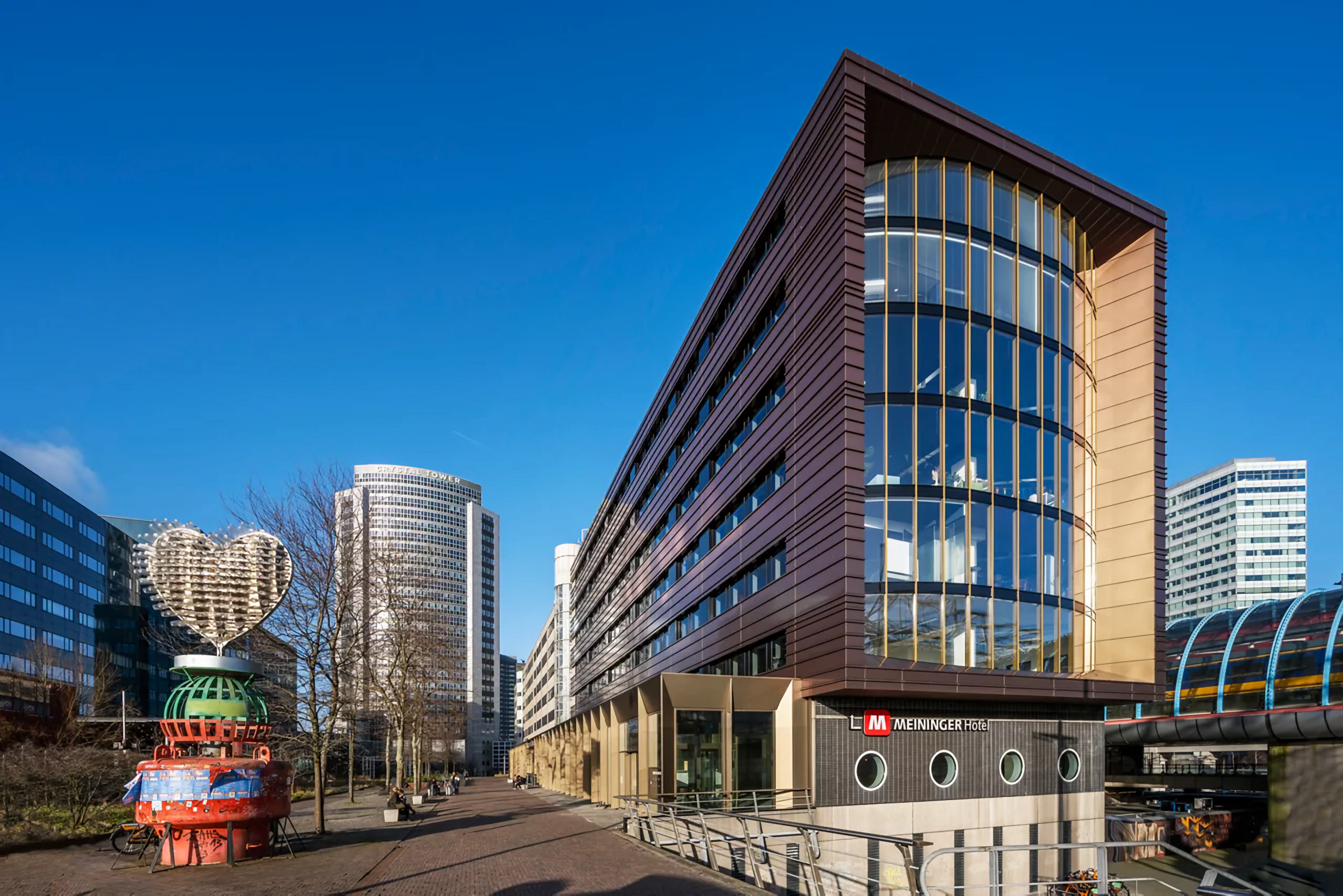 Exterior of the ICEPAY office building on a sunny day.